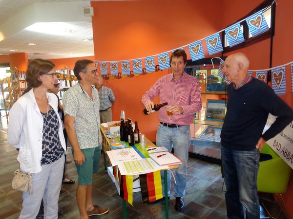 Expo à la médiathèque et traditionnelle rencontre avec le comité de Jumelage