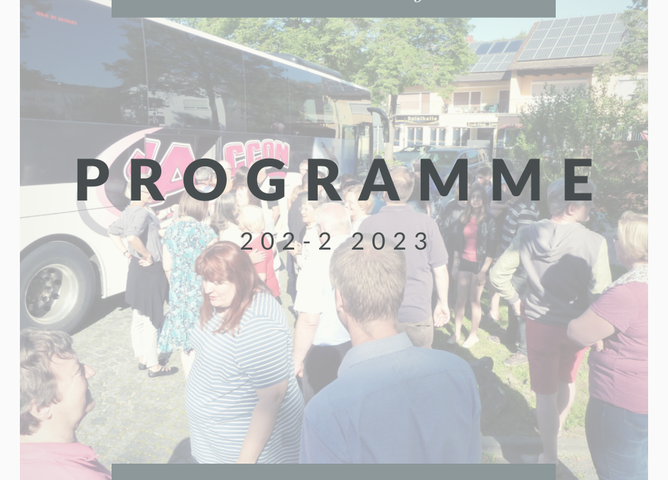 Programme 2022 – 2023 & Forum des associations